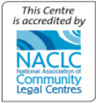 National Association of Community Legal Centres mark showing accreditation